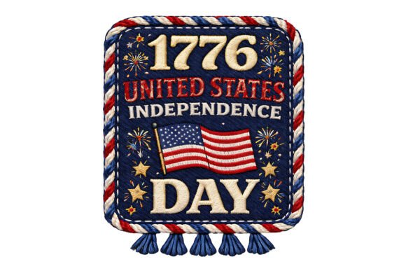 1776 Independence Day Embroidery Patch Review