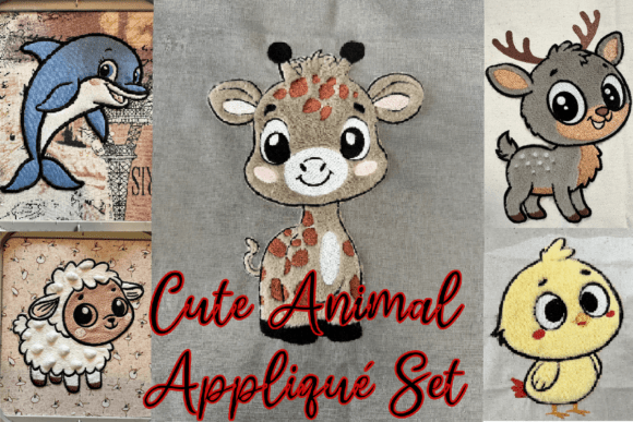 Animal Appliqué Embroidery Designs Review for Boutique Sweatshirts