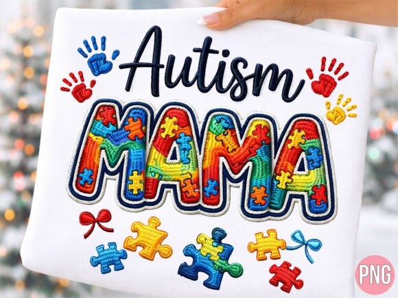 Autism Mama T-Shirt Design Review for Real Embroidery Projects