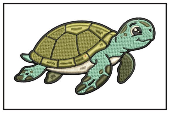 Cute Sea Turtle Embroidery Design Review