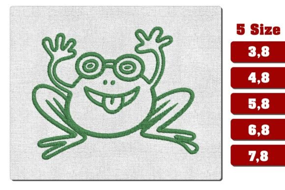 h1Frog with Glasses Funny Line Embroidery Review for Seasonal Crafts/h1