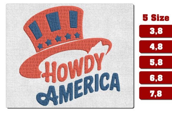 Howdy America Uncle Sam Embroidery Review