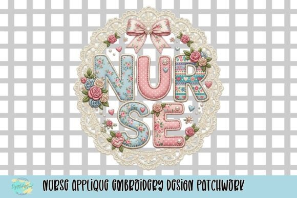 Nurse Applique Embroidery Design Patchwork Review