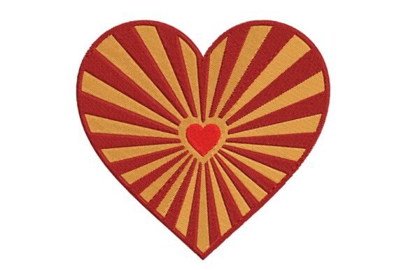 Sunburst Heart Embroidery: A Designer Review
