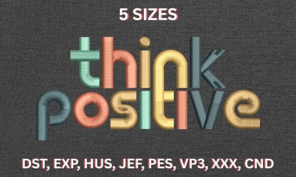 Think Positive Embroidery: A Craft Fair Seller Review